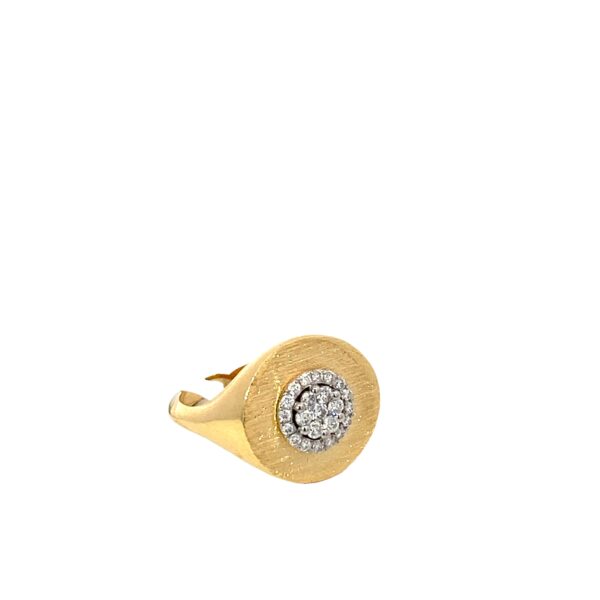 Gold Diamond Ring - Image 2