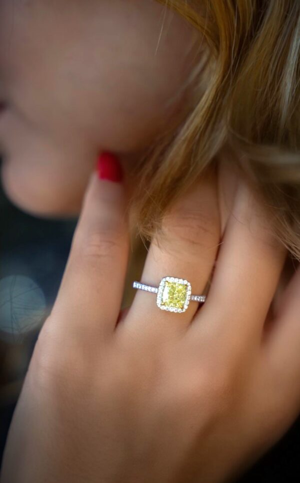Elegant Baguette Diamond Ring